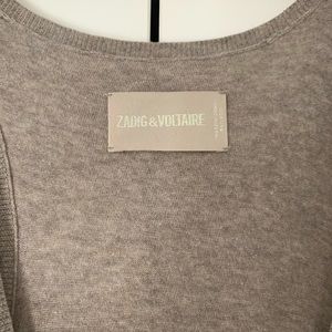 ❤️Zadig & Voltaire Twisted Hem Knit Racerback M
